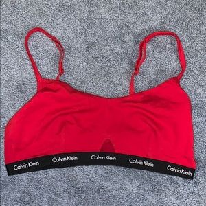 Calvin Klein Hashtag Cutout Bra
